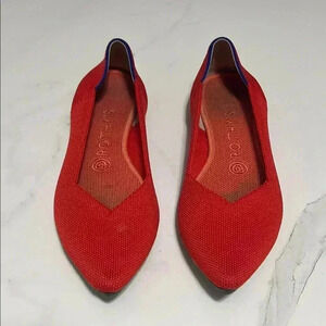 Rothy's Women's Red Flats